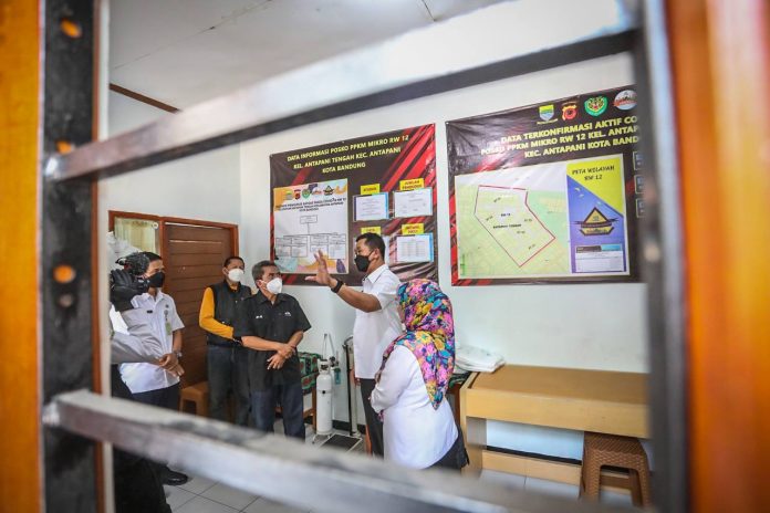 Antisipasi Lonjakan Kasus, Pemkot Bandung Pastikan Tiap Wilayah Tersedia Tempat Isoman