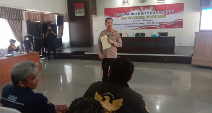 Deklarasi Kondusif dari Ormas Brigez, XTC, Moonraker dan GBR di Kabupaten Bandung