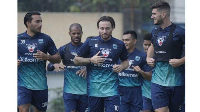 Menjelang Liga, Tim Persib Bandung Dilanda Badai Cedera Pemain. Foto : TribunJabar