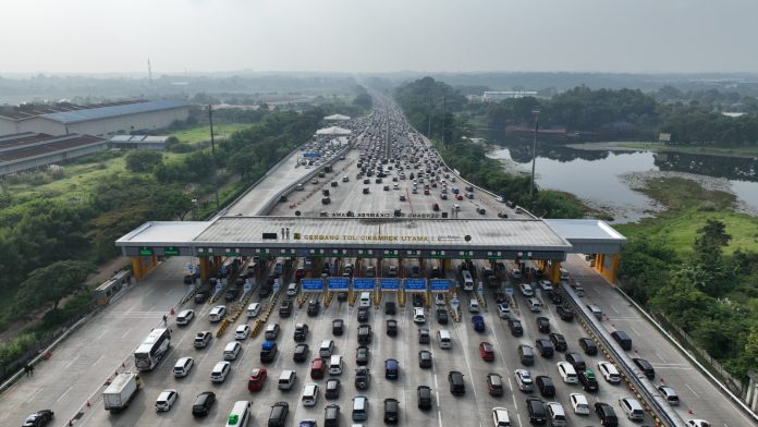 Gerbang Tol Cikampek Utama. (Foto: PT Jasa Marga)